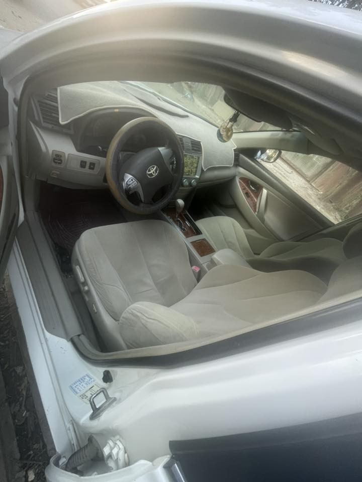 كامري خليجي فول مواصفات
2008
كفاله عامه ماعدا بارد بسيط جدا بلبنيد 
كفاله من الصبغ
محرك وگير خير من الله 
تبريد ثلج والتدفئة شغاله كذلك 
شاشه وكاميرا 
رقم جديد إنكليزي بسمي 
زنون مأخذه بورقه 
كشن كهربائي كله شغال 
ناصريه سوق الشيوخ 
اراوس وابيع ب١١٠ قفل 
هاتف ***********
