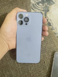 ايفون 13 برو ماكس  ذاكرة 256 بطارية 86 بلادي  مستبدل شاشة افضل نوع بسو...