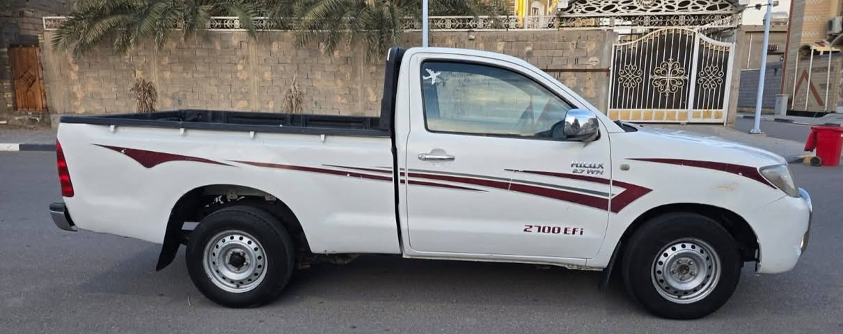 سلام عليكم 
بيكم هايلوكس موديل((2007))رقم بابل مشروع وطني نكليزي تحويل مباشر مكينه وكير وحداديه وتبريد وحداديه وتخم تايرات وكهربايات كله شغاله داخل جديد مكان بصره سعره $((98))وبيه مجال ((***********)) ((***********))
