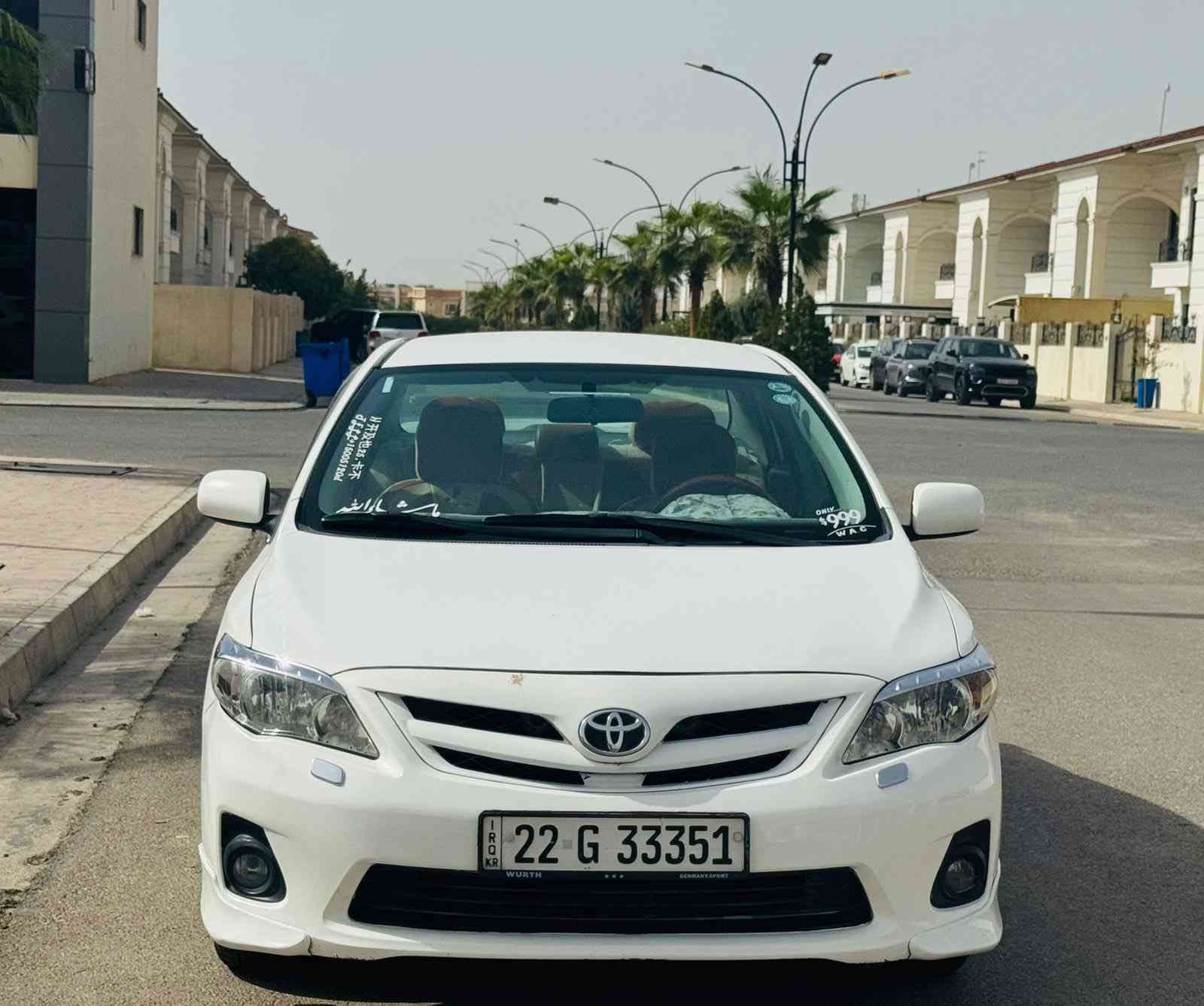 تويوتا كرولا موديل ٢٠١٢
جاملغ صندوق صبغ بدون دواخل 
كيرو محرك بشرت
عنوان اربيل 
واتساب/ فايبر /***********
