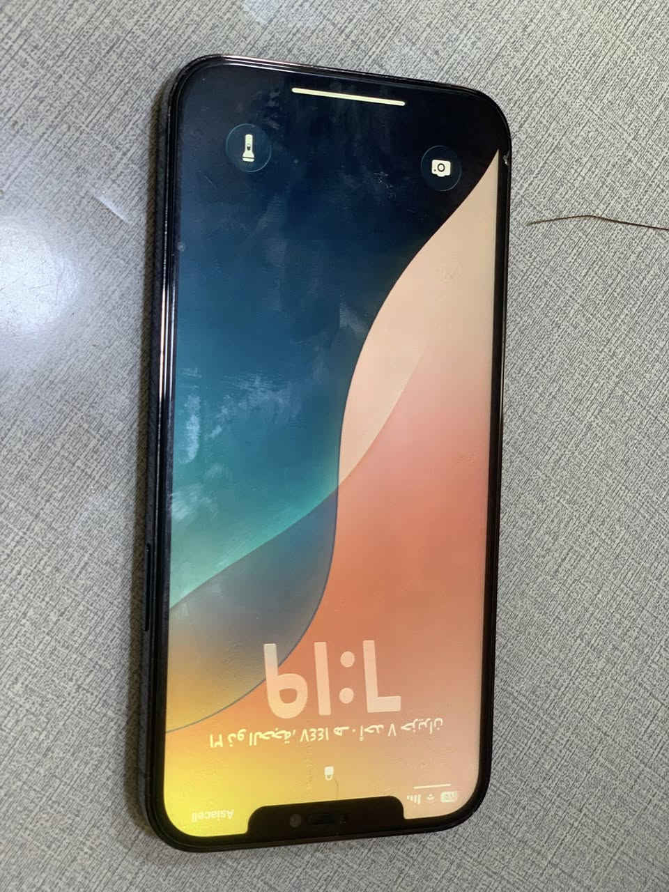 سلام عليكم ايفون 12 برو ماكس جهاز نضيف بس الشاشه مبدله  بطاريه 81 ابلديه فيس ايدي واكف ذاكره 128 جهاز نضيف رقم الهاتف *********** السعر 350 او بي مجال للطيبين موكاني الخالص
