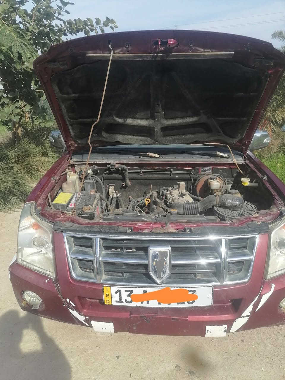 السلام عليكم متاح بيكم صيني جنبي ٢٠١٢ تخم تاير حداديه كير ومحرك شواصي كلهه ممتازه سيارة كلهه ع البلاد جاهزه للاستفسار الاتصال على الرقم *********** العنوان محافظة ميسان رقم ميسان انكليزي والسنويه مجدده لل٣٠ وهزه جديده
