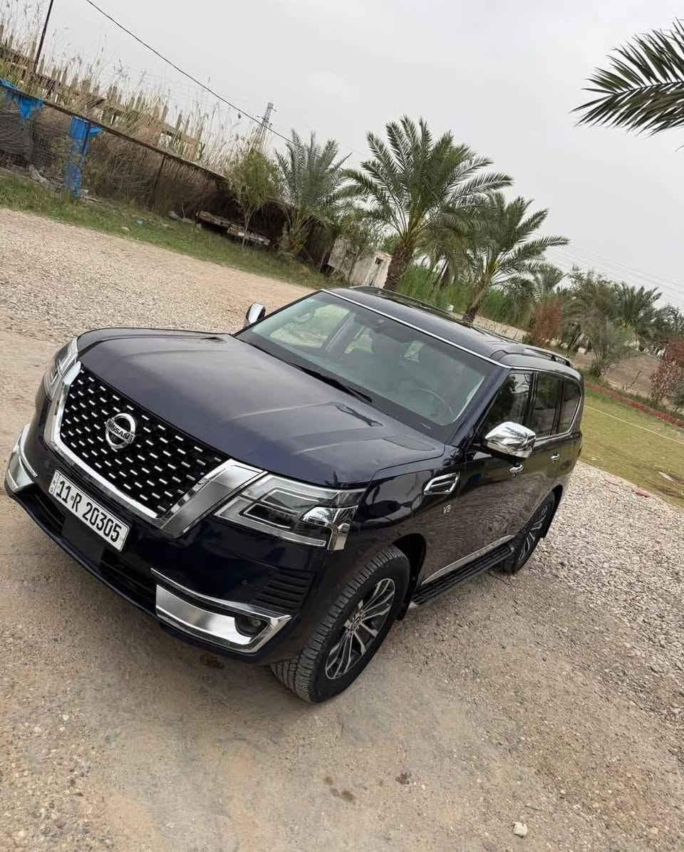 السلام عليكم ورحمة الله وبركاته 
من رخصة الأدمن المحترم 
باترول ارمادا سيف العرب وارد امريكي 2020 بلاتنيوم  حادثها جاملغ وبنيد بدون دواخل نهائيا
 ايرباك دركة وبرده وراجع سستم كامل شرط الفحص صور الحادث بالمنشور 
بغداد الدولي بأسمي فول مواصفات 
مكينة 8 سلندر 
فتحة 
تدفة تبريد كشنات
شاشات خلفية 
كامرات عدد 5 
رادار امامي مانع تصادم 
مثيت سرعة الذكي 
حساسات امامية خلفية 
رادارات خلفية مانعة تصادم 
نقاط عمياء
انظمة قيادة  ثلجة وسحب
مرايا معتمه ليلا 
كشنات كهرباء امامية وخلفية
ماشيه 172 ميل 
السيارة جاهزة وكل نقص ما بيه 
معروضه 315 وبيه مجال بسيط
 مكان السيارة بغداد شارع فلسطين
 رقم الهاتف ***********
