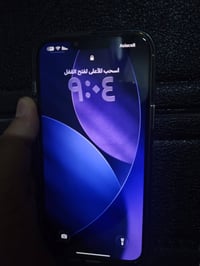 آيفون ١٣ برو ماكس • بطارية ٩٣٪ • ويا الكارتون والشاحن