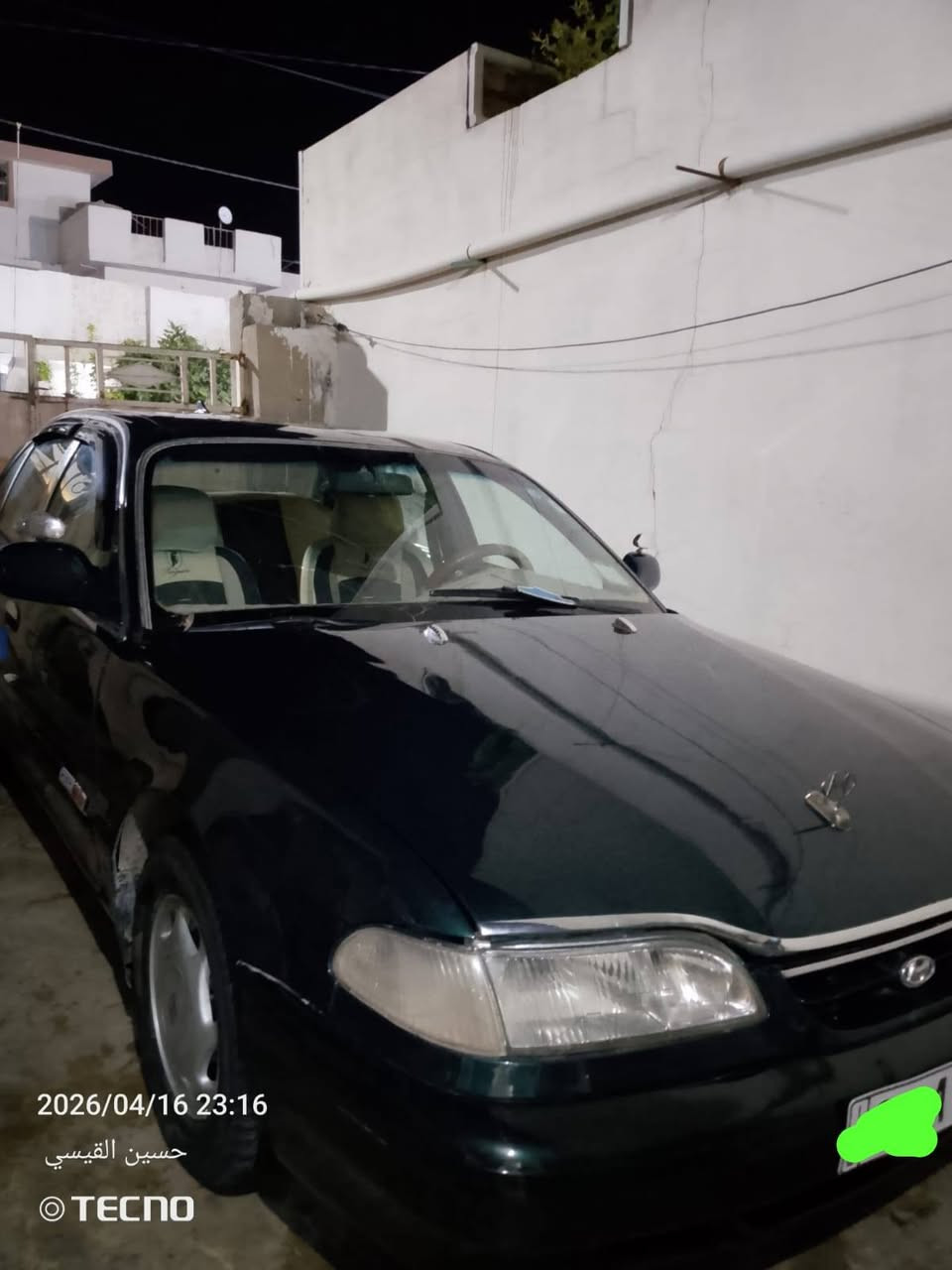 السلام عليكم سيارة للبيع سوناتا2  موديل 95 رقم ديالى دولي تبريد شغال السيارة بسمي شرط التحويل السعر 45 وبي مجال العنوان ديالى جلولاء 
الرقم والاستفسار 
***********
