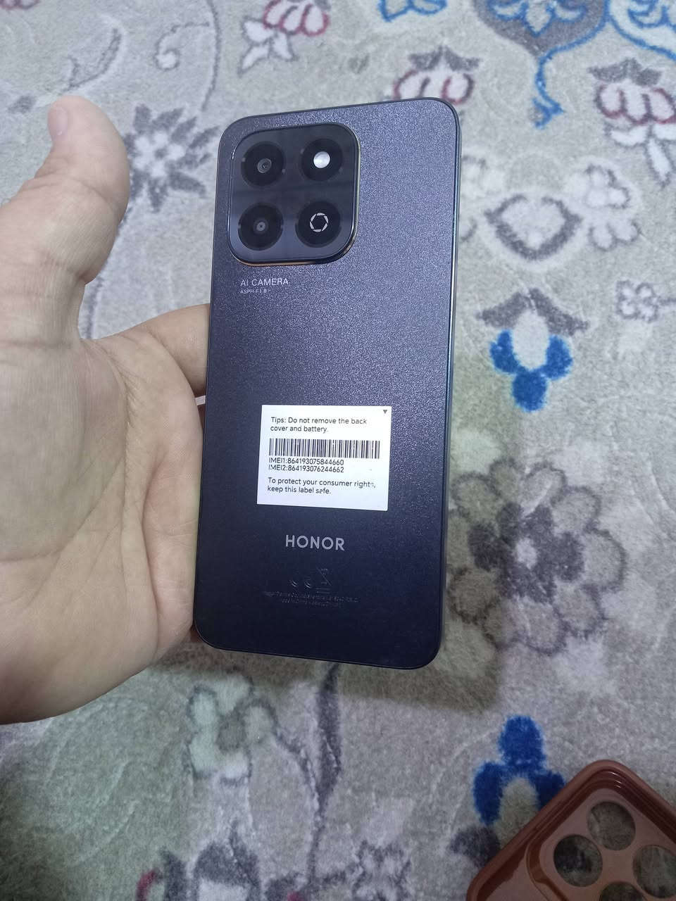 السلام عليكم هونر x6b ذاكرة 256 رام 12 جهاز نضيف مابي اي عيب ما مفتوح شرط السعر 135 بي مجال مستعمل شي قليل
***********
