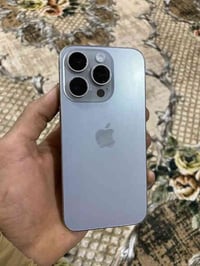 ايفون 15 برو      مو برو ماكس   ذاكرة ٢٥٦ جهاز ماستر   باقي تفاصيل على...