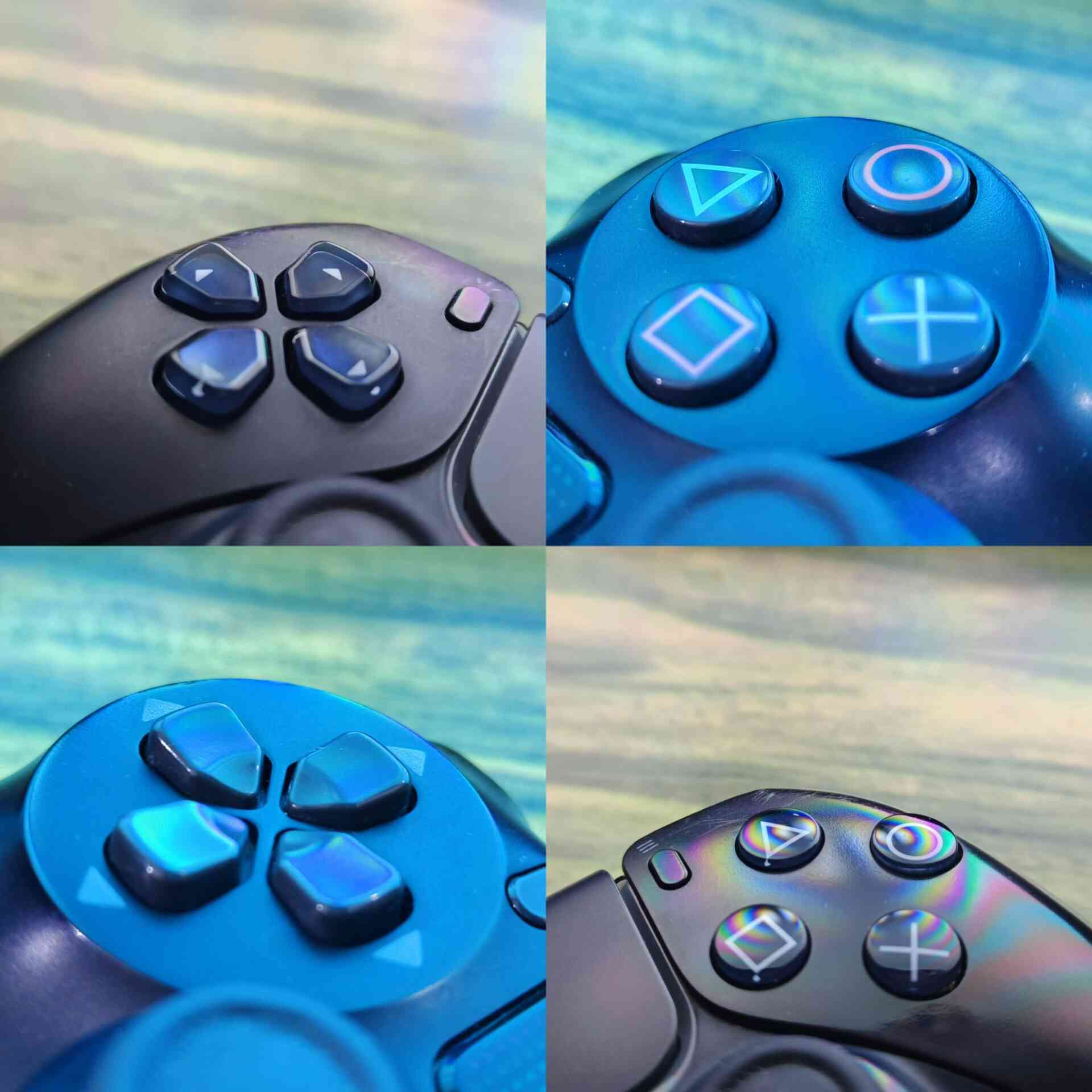 — جويستكات أصلية (للبلايستيشن)

جويستك بلايستيشن 4 أصلية: كلشي تمام، زر L2 نسبة الضغط مالته 75% ( يعني شغال بس مو 100%)

جويستك بلايستيشن 5 أصلية: نظيفة، بيها درفت خفيف بالكير اليمين 
القرص: فحم
الموقع: البصرة القديمة.
التواصل: ***********
السعر: كـلـهـم بـ٦٠
