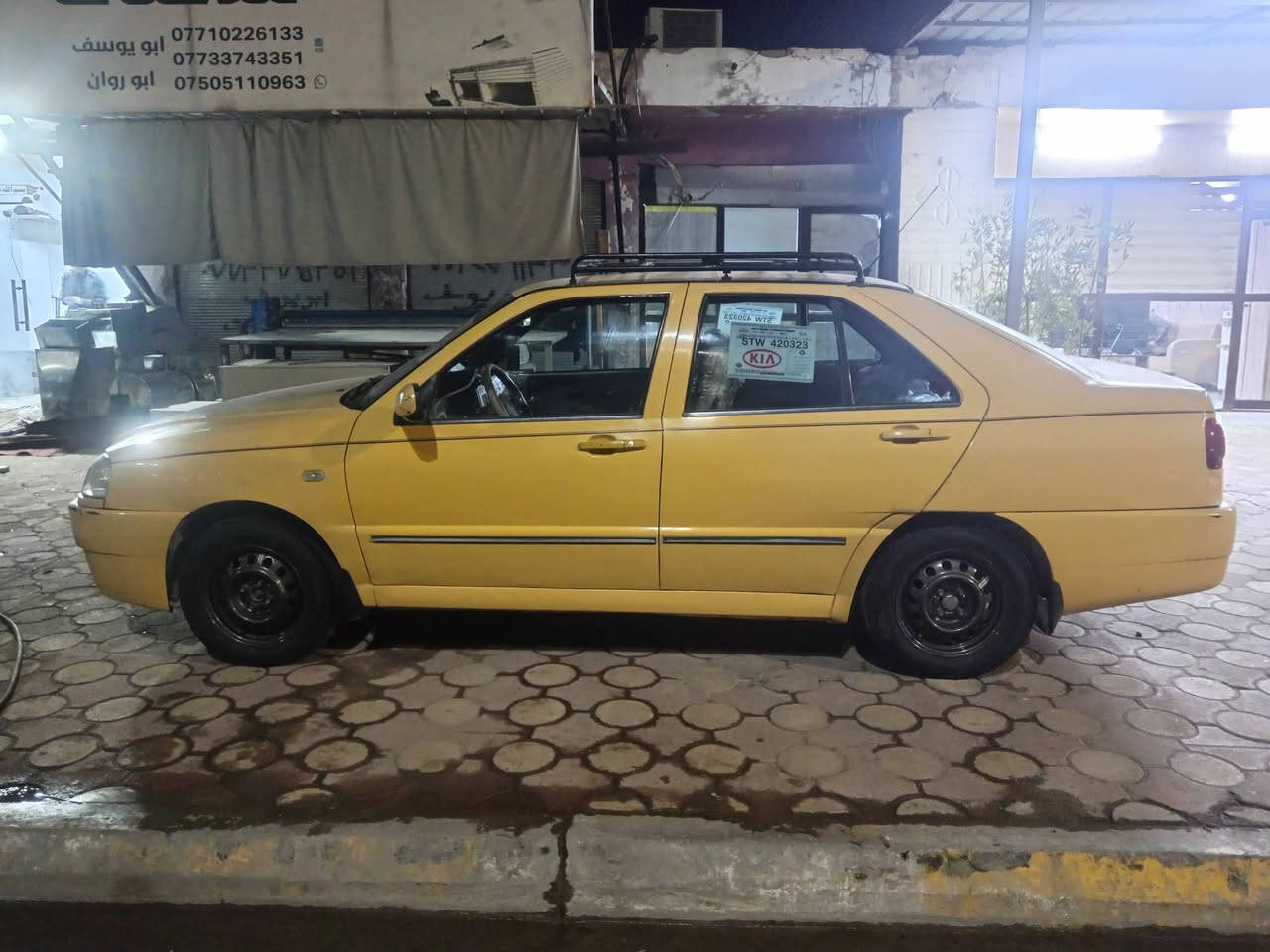 للبيع شيري كوين محوره بيكاجو سياره جاهزه تحويل ثاني يوم مصفره لسعر 40 وبيه حك لجيه *********** مكان الفلوجه
