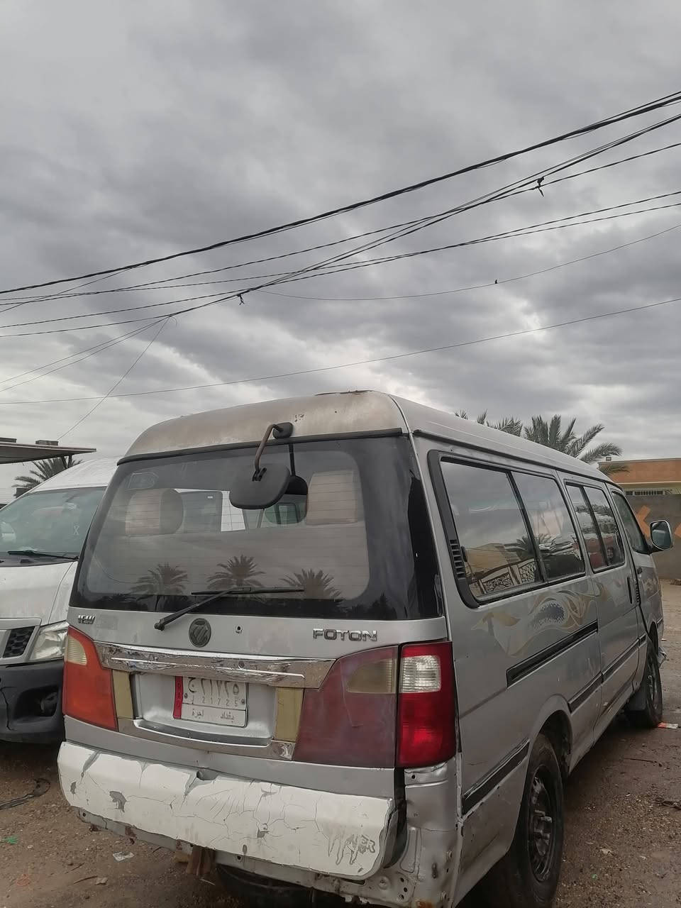 السلام عليكم 
 فوتون موديل 14تحويل ثاني يوم رقم بغداد امصفره من كلشي هيئه مرور تاخذ صافي كير اكسن  صدر خير من الله المكينه بيهه تبخير بس صافيه مثل ساعه وسعر 70وبيهه مجال حك اجيه
المكان بغداد الدوره حي الصحه 
 رقم الهاتف ***********
