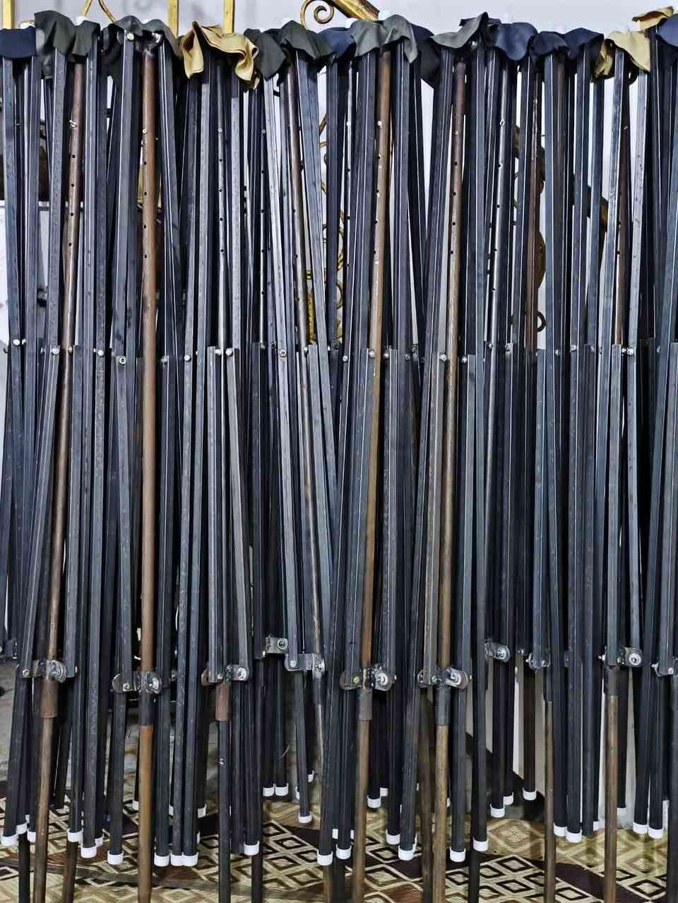 مظلات شمسيه للبيع تسكام عراقي حديد ثقيل جادر ثغين جمله ومفرد عنوان كوت زهراء خلف كراج بغداد يوجد توصيل اتصال *********** واتساب موجود
