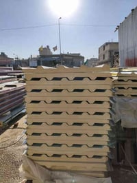 يوجد ساندويج  ضد الحريق  سقفي و. جداري جديد ويوجد ساندويج   ايضا نوع ث...