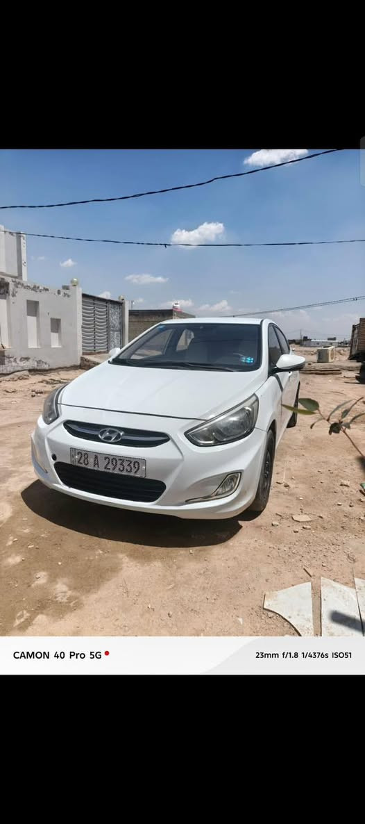 اكسنت موديل 16خليجي كفاله  ماعدا طخه بسيطه مكينه كير حداديه تبريد مبدل راديتر جديد بس ماكملته لن اريد ابيع مكينه 1400سنويه بسمي 2031يله ينتهي رقم نكليزي رقمه نجف ومكاني نجف سياره جاهزه وحلوه وبسامينه لستفسار ***********
