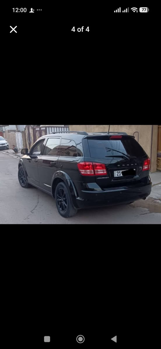 ☐ سلام عليكم
☐ دوج جورني موديل 2020 –
☐  اللون أسود ملكي 🖤
☐ بصمه أبواب بصمه تشغيل 
☐ لايت زنون اصلي عالي 
☐ شاشه كاميرا دواره 
☐ فول تحكم استيرن 
☐ مري كهرباء 
☐ ادامه كامله من دهن ومي راديتر 
☐ سيارة نظيفة جداً استخدام شخصي، تبريد قوي، جاهزة للاستخدام فوراً بدون أي مصاريف،  
☐ مكينه كير مكفولات وعلى الفحص
☐ محرك 2400 VVT المرغوب
☐ 7 راكب تخم تاير جديد صدر امامي وخلفي جدد باتري جديد 
☐ 💰 السعر: 165  وبيها مجال للشراي او مراوس حسب القناعه 
📍 مكاني  بغداد الزعفرانية وباسمي رقم انكليزي الجديد 
☐ 📞 الاتصال المباشر او:واتساب ***********
