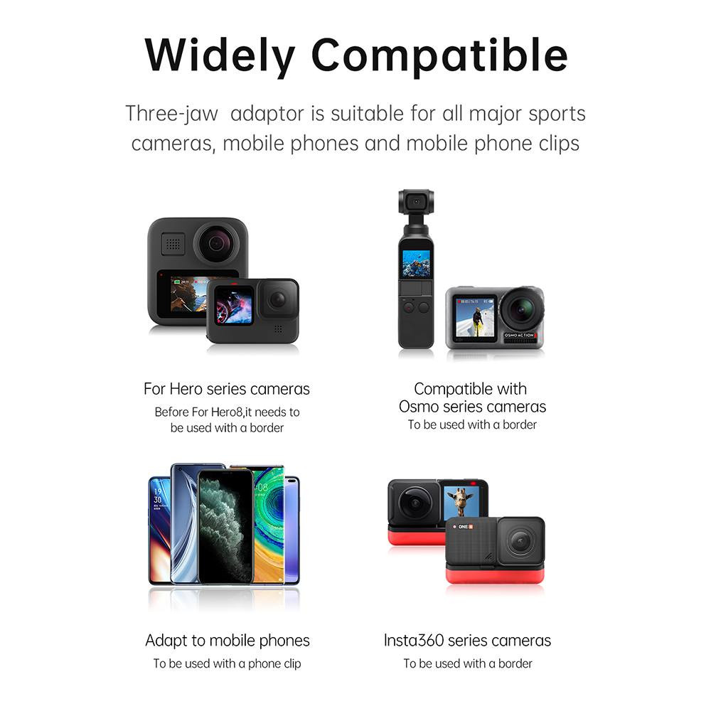 حامل كامرة تصوير للخوذه

يتوافق مع جميع الخوذ باستثناء خوذه بدون فك

Go pro 

insta 360

osmo

mobile 

سعر  15 الف دينار  

للتواصل ***********

توصيل كل العراق 5 الاف
