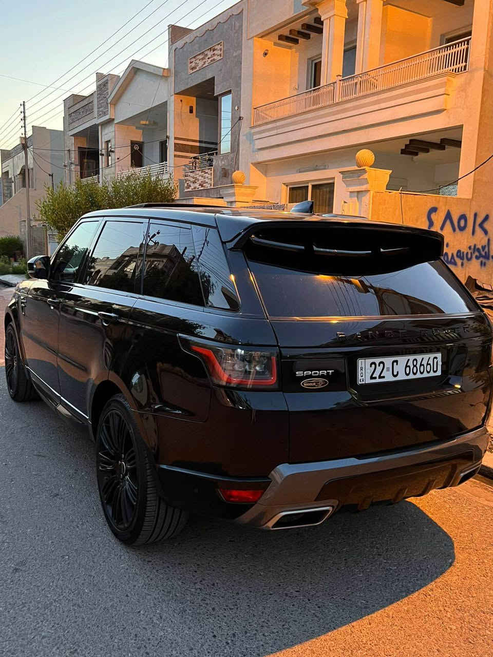 �

🚘 الموديل: 2018
✅ الحالة: كلين
📍 اللون: أسود
📊 الممشى: 86,000 ميل
📌 رقم التسجيل: أربيل

سيارة نظيفة وجاهزة للاستخدام، بحالة ممتازة
*********** whats app 

بۆ فرۆشتن | رەنج ڕۆڤەر سپۆرت 2018 🖤

🚘 مۆدێل: 2018
✅ دۆخ: کلێن
🎨 ڕەنگ: ڕەش
📊 ڕێگای بڕاو: 86,000 مایل
📍 ژمارەی تۆمار: هەولێر

ئۆتۆمبێلێکی پاک و ئامادەی بەکارهێنان، لە دۆخێکی زۆر باشدایە
*********** whatsapp أربيل, العراق


**إذا كنت صاحب هذا الإعلان وتريد حذفه لأي سبب، رجاءا أرسل رسالة إلى الدعم الفني**