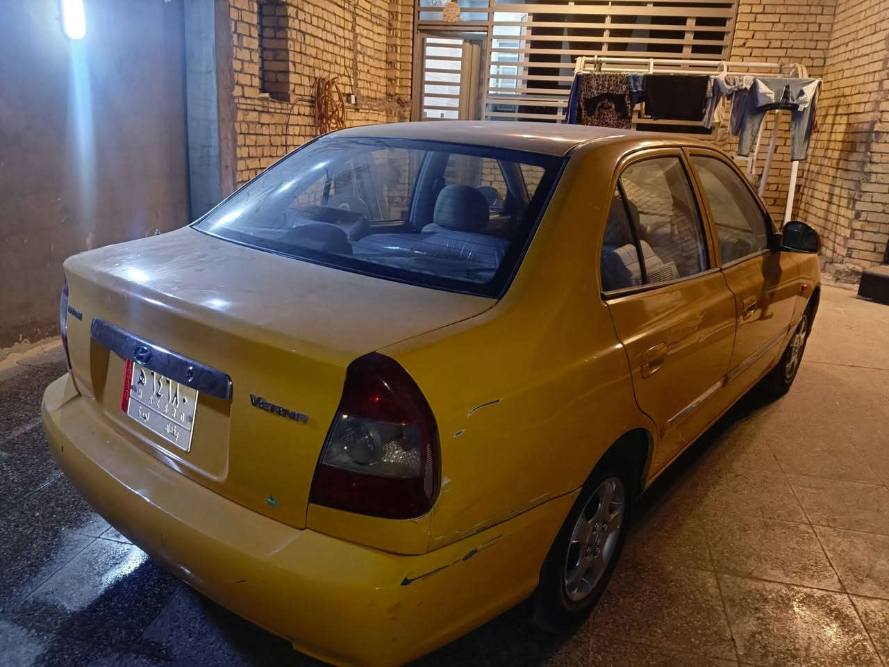 السلام عليكم فيرنا موديل 2015 سياره ما معوده مصفره هي وغرامات عنوان بغداد السعر 72هاتف ***********
