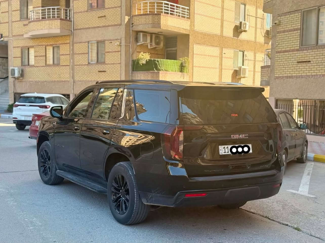 سعر مناسب بيع سريع
جمسي يوكن 2023 SLE خليجي وكالة المنصور
مكفولة كفالة عامة كير ومحرك وبدي كفالة
النيكلات غلفتها اسود اذا ميعجبك الاسود تكدر اتشيل التغليف
ويل 20 مال جمسي SLT اصلي وكالة

السعر مناسب 445 $ وبيها مجال خابر وتدلل

مكان السيارة بغداد حي الجامعة
*********** غيث الكبيسي
