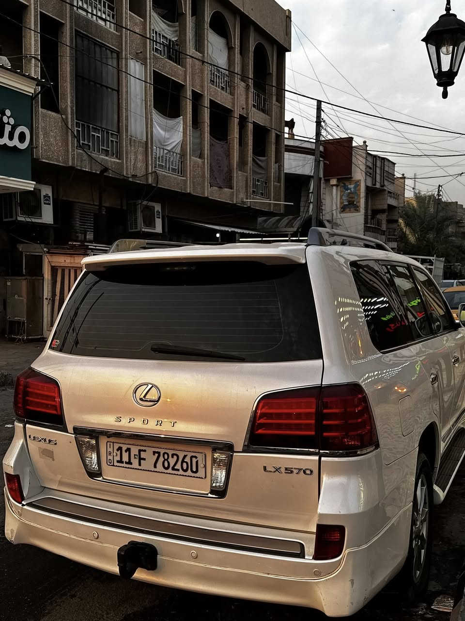 لكزس lx570 موديل 2012 بدون حادث او صبغ  ماشية ١٥٤ الف كيلو متر فول الفول .. مكانها بغداد الدورة السعر ٣٥٥ ورقه مجالها بسيط 
*********** واتساب
