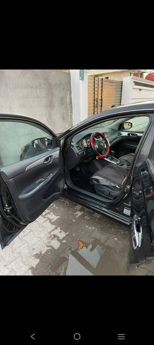 السلام عليكم نيسان سنترا 2018 وارد امريكي  حادثها موضح صدر امامي جديد زوج تايرات جدد  السعر 107 ورقه ***********
