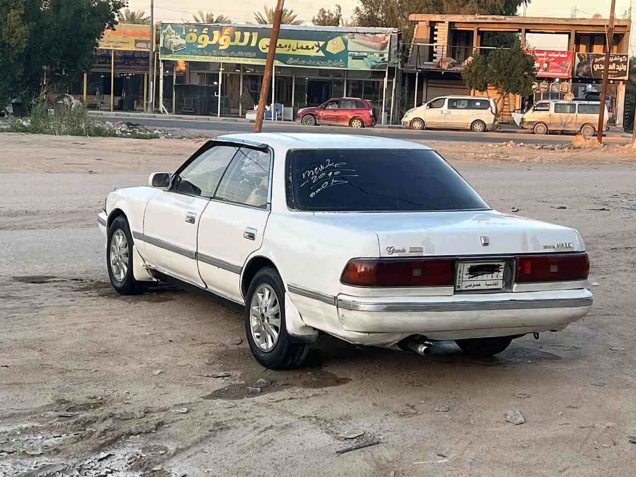 السعر ﴿39﴾ وبيها مجال
الاتصال ﴿***********﴾
مارك عضم موديل ﴿92﴾رقم قدسيه  الماني سنويه لغايه 2028

مكينه وكير  ونجي ناعم مكينه وكير جدد حداديه جديده تخم تاير جديد

ملاحضه السياره  مكفوله من الكص وانقل جثه والضربه القويه السياره حلوه وكاعده  
مكان السياره النجف كوفه
