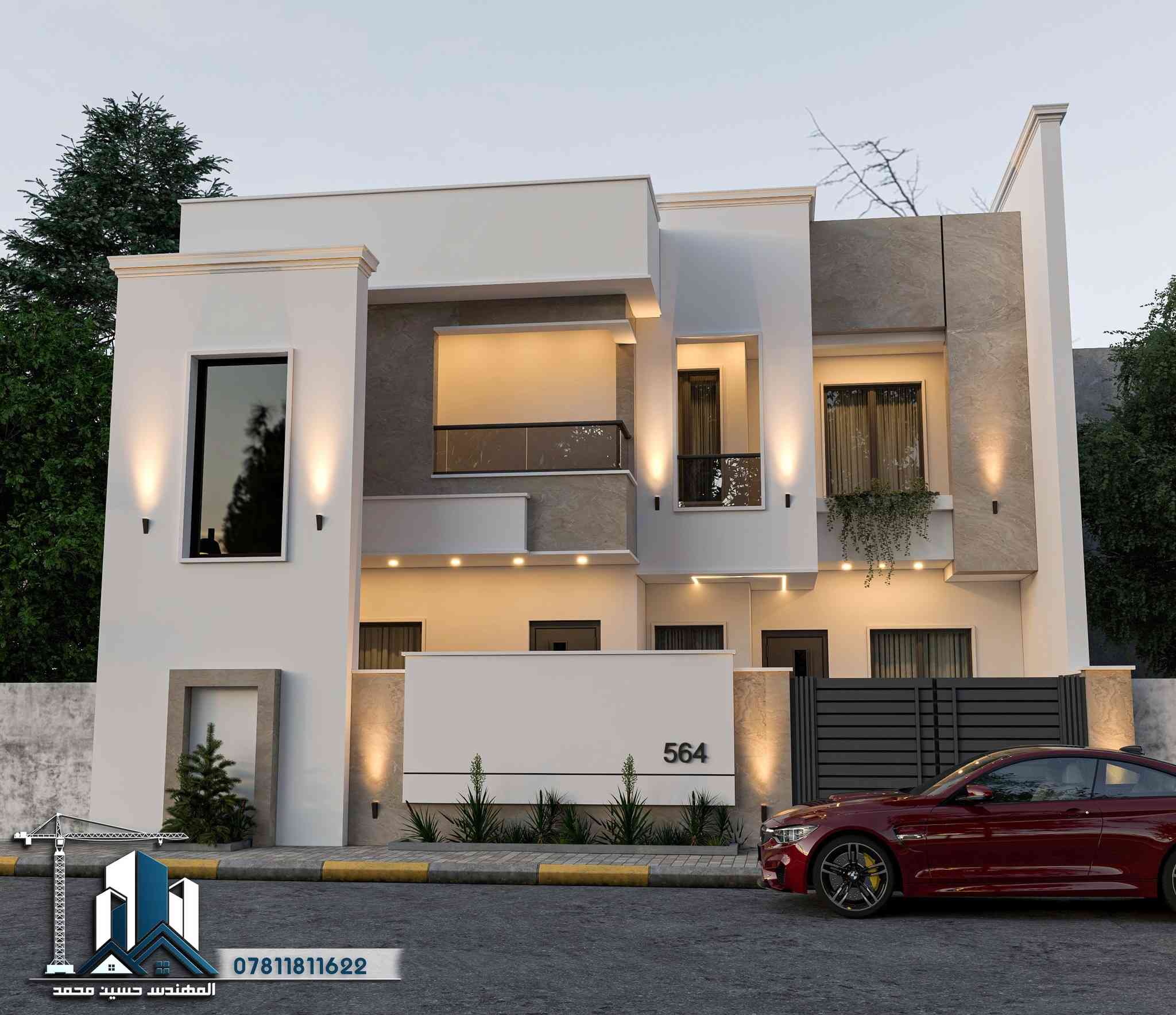 من اعمالي
تصميم واجهة منزل 10م  طابقين مودرن لاحد الزبائن في مدينة الناصرية 

التفضل داخل الصفحة لمشاهدة العديد من التصاميم

🛑 التعامل مع الشركات والمكاتب الهندسية ومقاولي البناء

🛑 عند طلب تصميم الواجهة تستلم لقطة نهارية مع لقطة ليلية تبين توزيع الاضائة في واجهة المنزل مع ملفات PDF لكافة قياسات الواجهة 

🛑 لطلب تصاميم الواجهات وخرائط البناء التفضل بالمراسلة. او الاتصال بالرقم *********** 

*********** واتساب

#العراق
