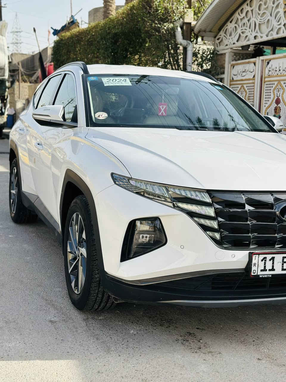 توسان 2024 خليجية – للبيع
▫️ تحويل ثاني يوم باسمي 

مبدل رواجز فقط 

▫️عداد المسافة : 49 الف 

▫️ السيارة جاهزة بالكامل

مكفوله من تبديل وصبغ والبارد 

▫️ فقط بيه رصعه اصبعين 

المواصفات:

✔️ محرك 2000cc (دوش)

✔️ قطعتين تبريد

✔️ شاشة كبيرة

✔️ تحكمات على المقود

✔️ مثبت سرعة (كروز)

✔️ أنظمة قيادة: سمارت / ايكو / سبورت

✔️ سايد بريك كهرباء

✔️ أوتو هولد

سيارة استخدام شخصي ونظيفة

السعر 212وبيه مجال 

مكان السيارة: بغداد 

***********
