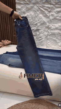 #وصل_جديد_ماركة_هاكان 🔥  #جينز_مكحل_توفرت_ب6_الوان_نموذج👇  ايضا اسود و...