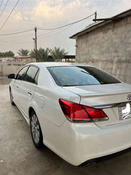 تويوتا افلون 2012 ( خـليـجـي ) ليمتد 
رقم بغداد فول مواصفات 6 سلندر  
بصمة فتحة حساس أمامي وخلفي 5 بصمات 
كشنات جلد 2كرسي كهرباء كشن تدفئة تبريد
دخول ذكي بدون مفتاح كامرة اصل
فول سستم ايرباك عدد 8
لايت عدسة
بردة خلفية 
داخل فورميكه 
وباقي مواصفات الافلون الفول المعروفة 
السيارة ماشية١٣٦ الف شرط حقيقي 
كير ومحرك وحدادية وكهربائيات وتبريد وتدفئة كلها شغاله وعلى وضع الشركة 
المحرك على وضع الشركة بدون فتح ولا صوت رواجز ولا تنقيص ولا دخان
تخم تاير جديد 
داخل السيارة على وضع الشركة
الكشنات لا مبدله ولا مصبوغة ولا مجددة 
كتلوكات وعدة وسبير وجك الشركة 
مكان السيارة بغداد  
بيها بارد جاملغ خلفي 
وبيها قطعتين صبغ 
السيارة جديدة بمعنى الكلمة 
الاتصال واتساب ***********
