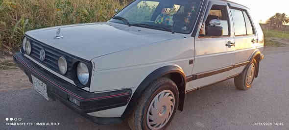 كولف للبيع سياره جاهزه ماعايزه شي رقم جديد وسنويه  تحويل مباشر وصدر نضيف كهربائيات شغاله ومدوشمه تخم تاير جديد محرك شرط المكان سامراء السعر 30وبيه مجال للاتصال+***********
