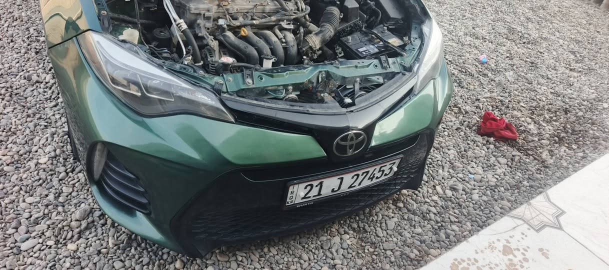 كورلا موديل 16رقم سليمانيه ضرر قطعتين جاملغ وبونيد سونار مرفوق معا صور
السعر 115 وبي مجال بصيط مكان الشركاط اسديره ***********
