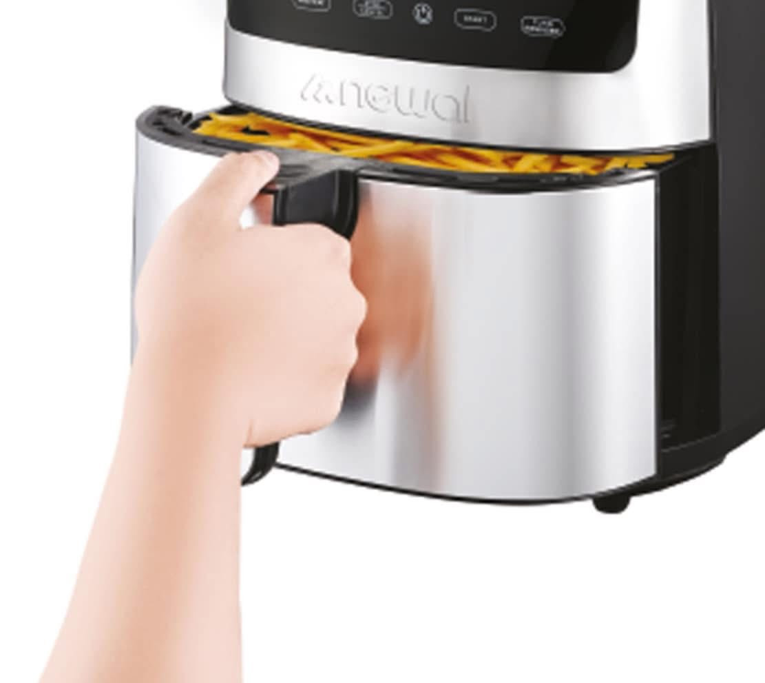 زبائننا الكرام 🌹🌹
✅ تم وصول قلاية هوائية #لمس ماركة نوال التركية حجم 8 لتر حقيقي بسعز مناسب والبيع اقصاد ونقد وبالمواصفات التالية :- 

• قدر سعة 8.0 لتر غير قابل للالتصاق 
• 40-200 درجة مئوية قابل للتعديل و التحكم في درجة الحرارة 
• أجزاء قابلة للغسل 
• الحماية من الحرارة الزائدة 
• خالية من الزيوت وعديمة الرائحة للحصول على طعام صحي • تقنية تدفق الهواء الديناميكي المبتكرة 
• مؤقت 60 دقيقة

⚠️ تتوفر خدمة توصيل
⚠️لا نتعامل مع المناشئ الرديئة اطلاقاً بل نتعامل مع الماركات العالمية وذات الجودة الممتازة . 

#عنواننا 
🔹الفرع الاول :- واسط / قضاء الحي / شارع الجمعية / قرب سوق الخياطين 
🔹الفرع الثاني :- واسط / قضاء الحي / نهاية شارع الشيخ على اليمين / قرب مجمع رسول 

#للطلب والاستفسار :- 
***********    ***********

#معرض_محسن ….. #خيارك_الافضل
