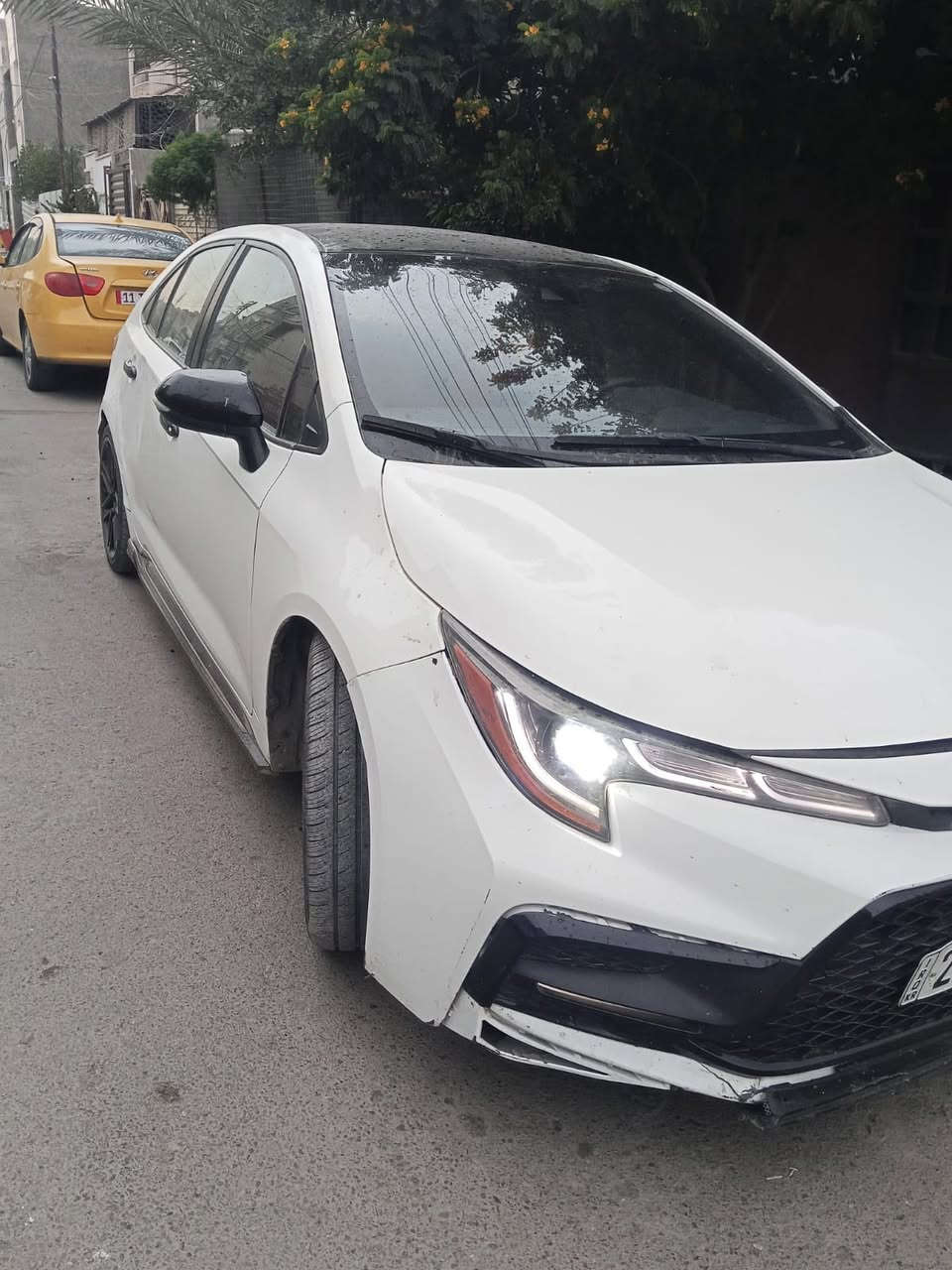 السلام عليكم للبيع كورلا 2022 APEX
لون ابيض قمارة بلادي اسود
اكزوز رياضي بلادي دوسات بلادية لايت زنون 5بصمة دخول ذكي 
رادارات 360 شاشة كبيرة كار بلي تبريد وتدفئة كشنات جلد
حادثها 3 قطع الأمامية بيها ملاحظات مصورها 
السعر 128$ رقم اربيل ب اسمي 

***********
مكاني حي الجهاد
