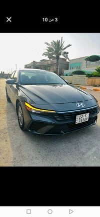 النترا موديل 2024 لون نفطي الداخل لون ابيض الكشنات والدشبول🔥 رقم اربيل...