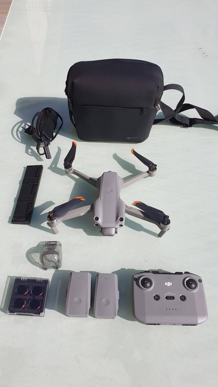 متوفر جميع انواع درونات DJI
متوفر بطاريات وجنط وشواحن وريش 
وقطع غيار جميع درونات dji 
بطاريات وشاحن نيو / افاتا 2و1 / اير 3 اير 3 اس / اير 2 واير 2اس / مافك 3 
نظارات n3 / درع ودرع كمبل افاتا 2
***********
