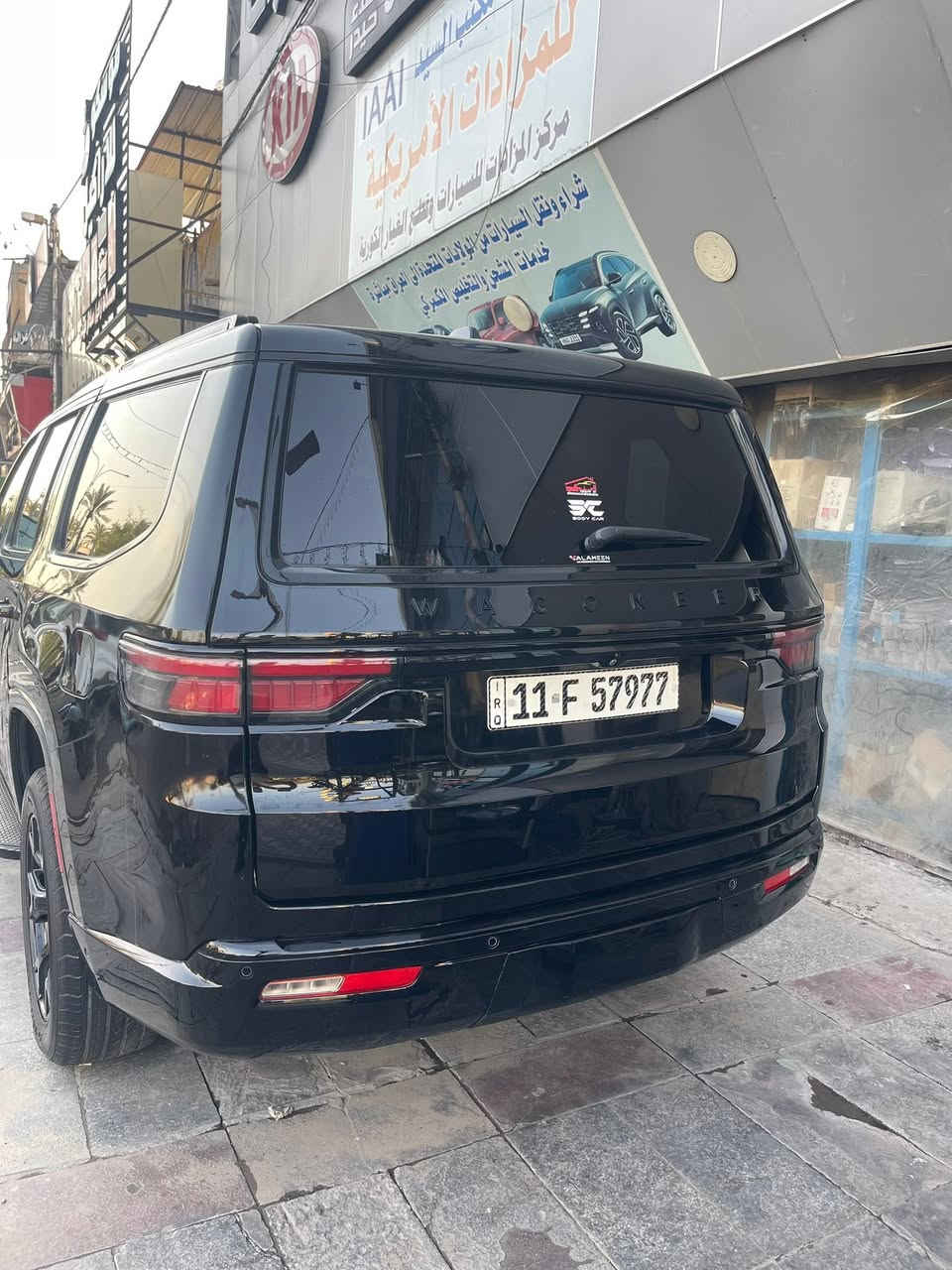 مواصفات خاصة
جيب واكنير موديل 2024

ماشية mil الف 31 

المواصفات فول

رادارات اماميه وجانبيه

بانوراما 3 فتحات

نضام سبورت - ستنو - نورمل - اوتو

مكينهV6  

3000 توين تيربو

جكات بكل وضعيات القياده

انارة ترحيب 

7راكب داخل اسود وشاشة تحكم VIP 

قياده ذاتية 

كراسي مساج مع تدفئة وتبريد

كامرات 360

سكليترات كهربائي صعود ونزول

شغيل عن بعد شاشه كبيره

جنطه كهربائية شفط

حساسات امامي خلفي

5 قطع تبريد

نضام الاتو بارك

نضام تشغيل المحرك الذاتي

سستم صوت 16 سماعه  + دمام خلفي ناقل حركه 8 سرعات

لايتات زينون + كشافات زينون

الضرر

جاملغ وبنيد نفس ألون وصبغ شي قليل بالجالمغ الخلفي جها السايق 

السعر  375

للاستفسار ***********

مرقم شهداء
