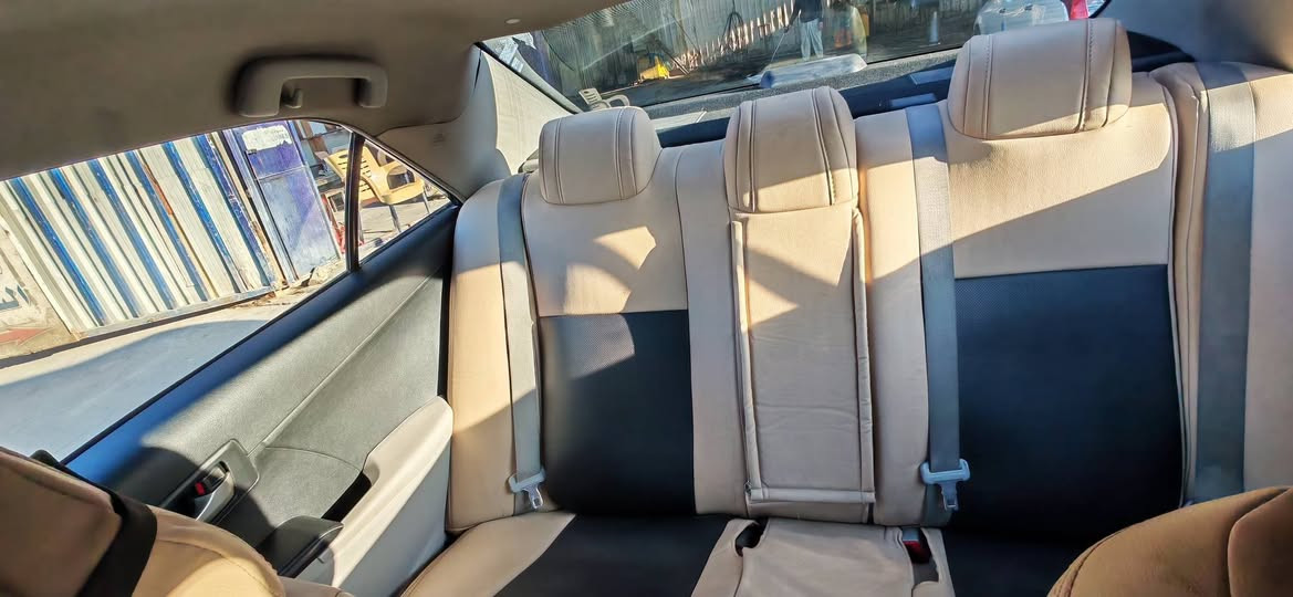 السلام عليكم
للبيع او المراوس 
و بسعر مناسب جداً...
كامري 2014 وارد امريكي
ممشى173mi
محرك 2500 
كير مكفول 100% 
محرك مكفول 100% وعليه ادامة مستمرة
تبريد ثلج شرط ❄ و مكفول 100%
حداديه جديدة 
تخم تايرات مبدل قبل شهرين
شاصي ولغود مكفولة 
غرفة السيارة نظيفة
السيارة حادثها خفيف كما موضح بالصور 
(جاملغ أمامي وجزء من البنيد راجع بارد و مصبوغ جمالية) 
وشبر بالهلال مال جاملغ الخلفي 

رقم مثنى مشروع وطني سنوية ل27 تحويل مباشر شرط
مكاني بغداد -الشعب 
السعر $ 115 وبيها مجال قليل للشراي
*********** واتساب
*********** اتصال
