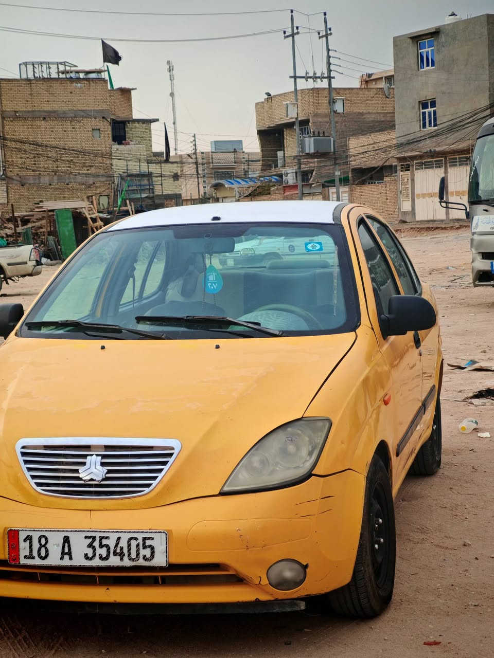 طيبة ٢٠١٥ رقم بابل انكليزي هزة جديدة
بيها بارد بالجاملغ الامامي 
 مكينة وكير مكفولات 
تخم تاير جديد 
السعر ٣٥وبيها مجال
عنواني كربلاء ***********
