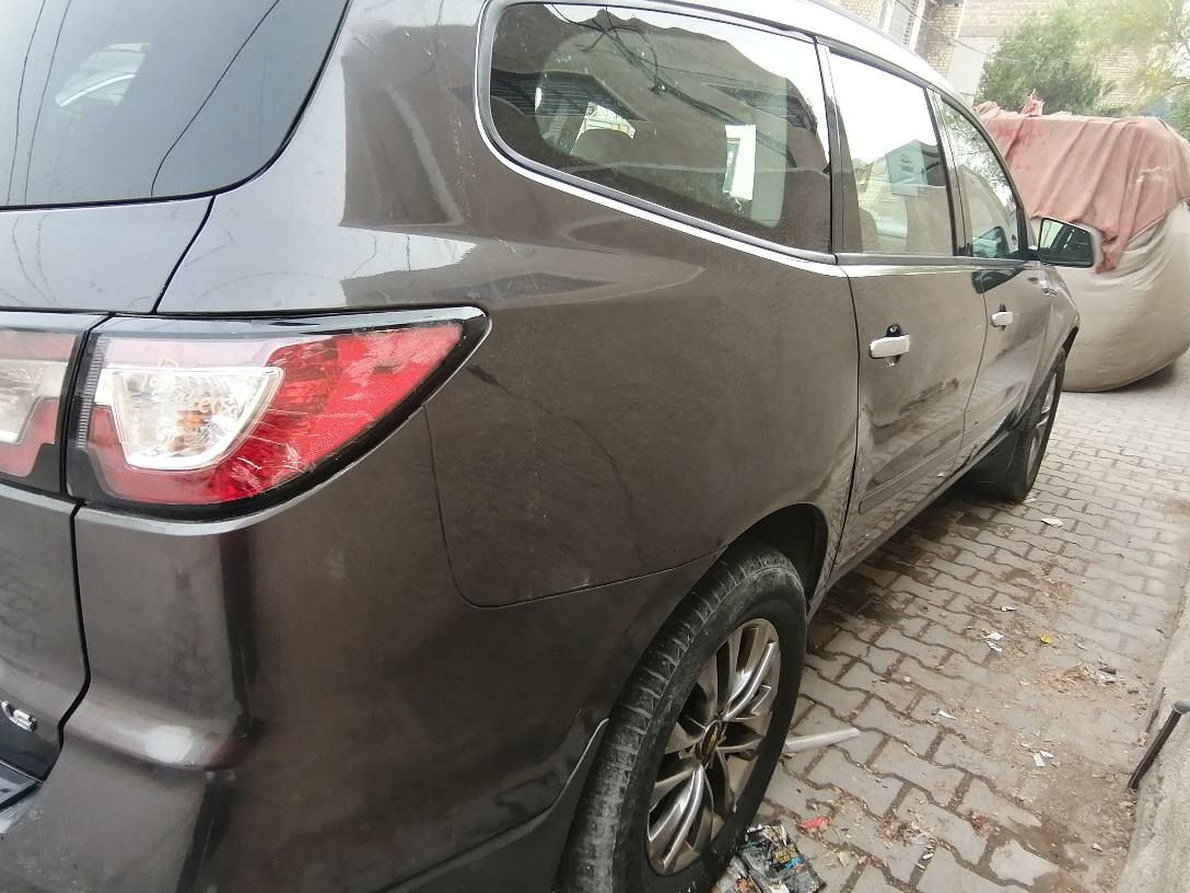 ترافرس ٢٠١٣ جاهزة كير محرك تبريد صدر جديد باتري حادثها بامريكا جاملغ ايمن جهة الصدر مبدل حادث بدون دواخل السيارة رقم بغداد الجديد بأسمي بيها مكانات صبغ ابيع حزام بيع ١١٥ او مراوس مرسيدس 550 وانطي فرق للاتصال *********** مكاني بغداد بغداد, العراق
