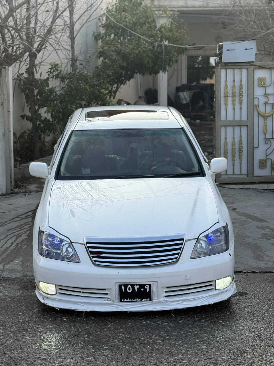 سەرەتا بەناوی خودای گەورە
TOYOTA CROWN شاهینە 
GRS 182 
براوە براوە براوە 
فولە سەیارەکە 
جڵد و هیتەر 
سڵاید 
ویل دینگە 
ناو رەشی ساج رەش 
مەجموعە لێگزیز 
پێش و پشت Tom´s 
عەتەلی TRD 
سەیارەکە فول موسەفاتە جڵد و هیتەر سڵاید شاشەو بەسمە مەجموعە لێگزیز ویل دینگە پێش و پشت Tom´s سەیارەکە بێی تەقەو رەقەیەو دەعم و لێدراوی نیە سەقفی بەشەرتی بۆیاغە کەڤەر گۆراو نیە سەیارەکە زۆر جوانەو مەسرەفیش بەس سیمی سڵایدی ئەوێی ماباقی بێی کێشەیە 
0750 151 0169 
نامە بنێرن یان تێل بکەن 
شوێن رانیە چوارقورنە
