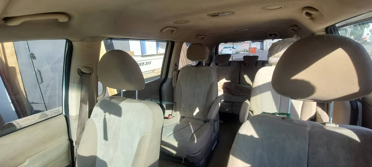 السلام عليكم للبيع كيا سيدونا سياره بأسمي
موديل 2012 وارد امريكي  
 صبغ جاملغ امامي جهه سايق  وخلفي
موجود سونارها
محرك 3500/6V
بيه منظومة غاز  ١٢٠ لتر 
سبعه راكب 
تلث قطع تبريد 
رقم كربلاء دولي جديد  
السياره جديده وجاهزه من كلشي تبريد تدفئه حداديه
شاشه   جام كهرباء حساسات خلفي 
السعر ١٥٣ بيها مجال بسيط 
الاستفسار اكثر اتصل  //***********
عنوان السياره كربلاء المقدسة 
بيع فقط
