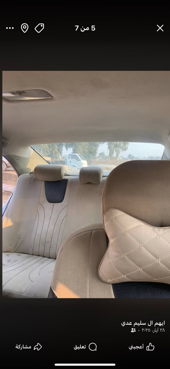 سلام عليكم توجد كامر للبيع موديل 2007 سياره نضيفه محركه مجفت جديد  مصبوغ حزام داخل نضيف كراسي كهـربائي لايتات زنون كفرات جدد تبريد ثلج السعر 75 وبيه مجال قليل ***********@إشارة
