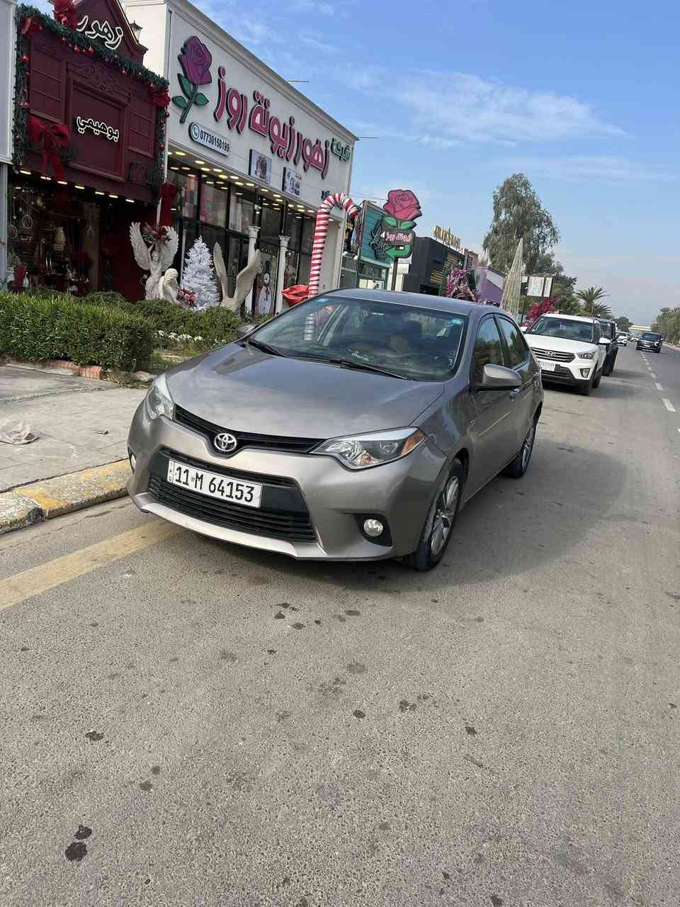 كورلا موديل ١٤ 
سياره جديده وما ناقصها شي 
صدر خلفي امامي كله قبل سبوع مبدله 
تخم تاير جديد هسه مبدله 
السعر ١٢٣ وصور الحادث بل منشور 
مكاني بغداد الشعب ***********
