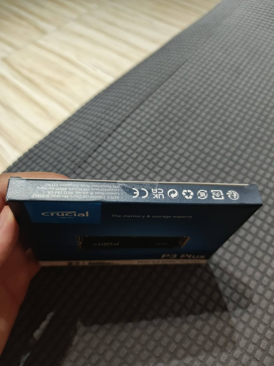 Crucial m.2 gen4 

بعد بكبس الشركه قطعه مال وكالة... 

السعر 225 ...


**إذا كنت صاحب هذا الإعلان وتريد حذفه لأي سبب، رجاءا أرسل رسالة إلى الدعم الفني**