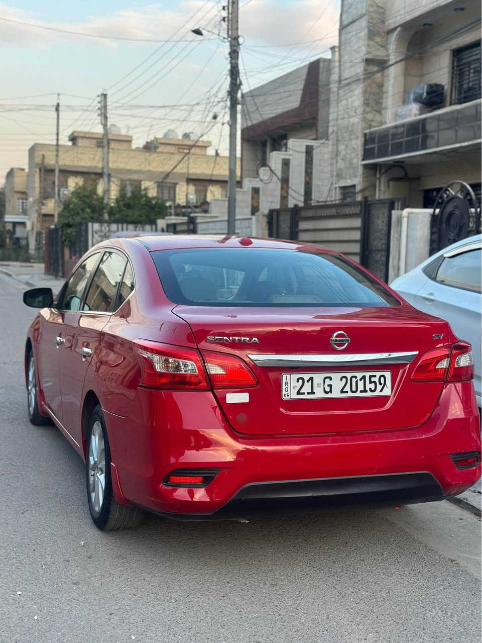 السلام عليكم للبيع نيسان سنترا sv 2018 وارد امريكي حادثه باد بجاملغ خلفي وقبغ الجنطه  والبنيد بي رصعات بصمة (3) انضمة قيادة كروز سرعه رادار امامي كامرة خلفية رقم سليمانية الدولي بسمي رايده 113$ مكاني بغداد حي الحسين للاستفسار(***********) بغداد, العراق
