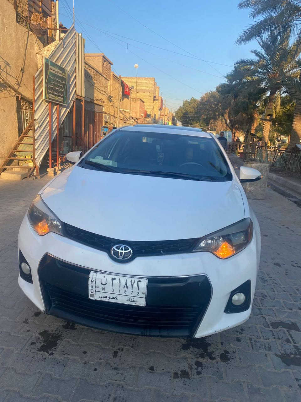 السلام عليكم كورلا وارد امريكي 2016 فئة S فول عدا بصمة حادث بل منشور  ملاحضة بيه خيط تبخير
***********
