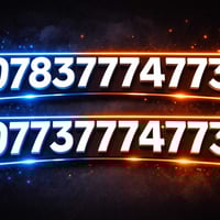 خطوط مميزه  07871333180