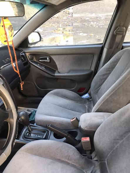 السلام عليكم .. بيع مستعجل النترا 2006 وارد امريكي مكينه 2000 كير مكينه تبريد تخم تاير الكهربائيات كلها شغاله مصبوغة عام بسبب الجراد ضربتها باب عكس السايق وجاملغ وراجعة بلاد السيارة مال بيت ونظيفه كلش السعر 68$ مكاني بغداد حي الجهاد .للاستفسار ***********
