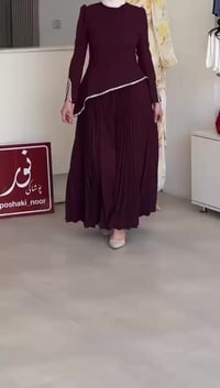 فستان نسائي • فول تركي • قياسات ٣٨-٤٨