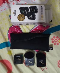 مايك RODE WIRELESS GO II اضائة QODOX SL60IID   موسع انارة PARABOLIC 90...